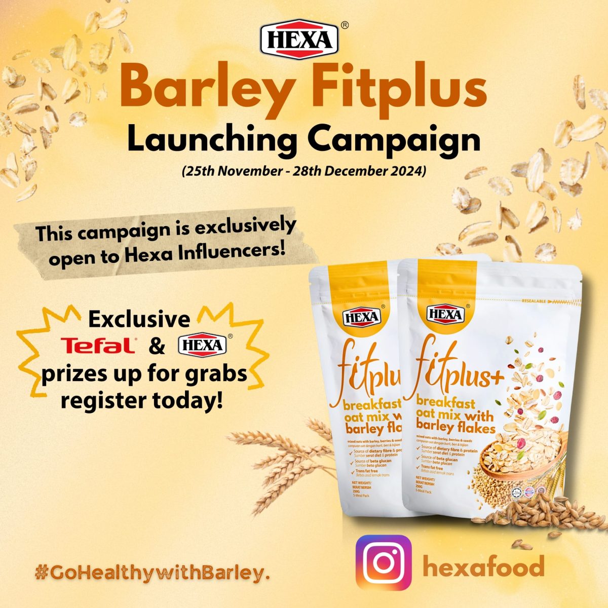 Barley Fitplus Intro Posters